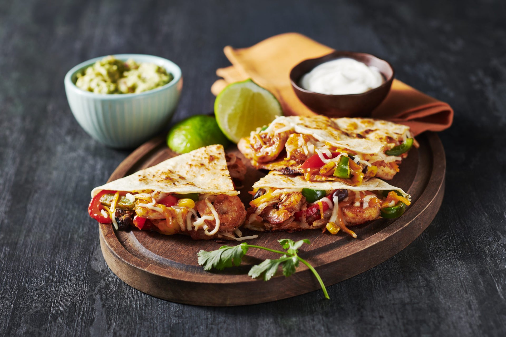 Chipotle Shrimp Quesadilla