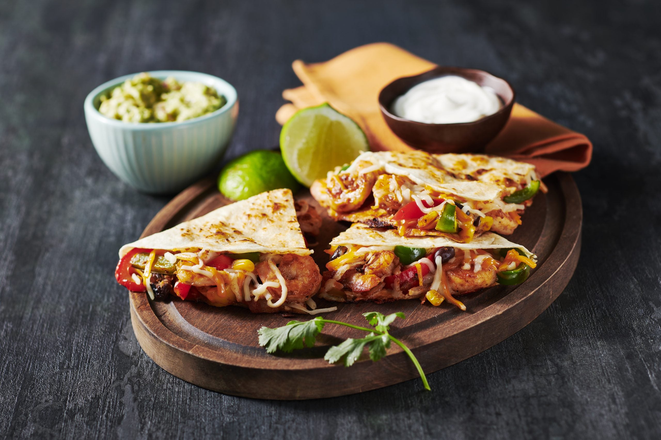Chipotle Shrimp Quesadilla