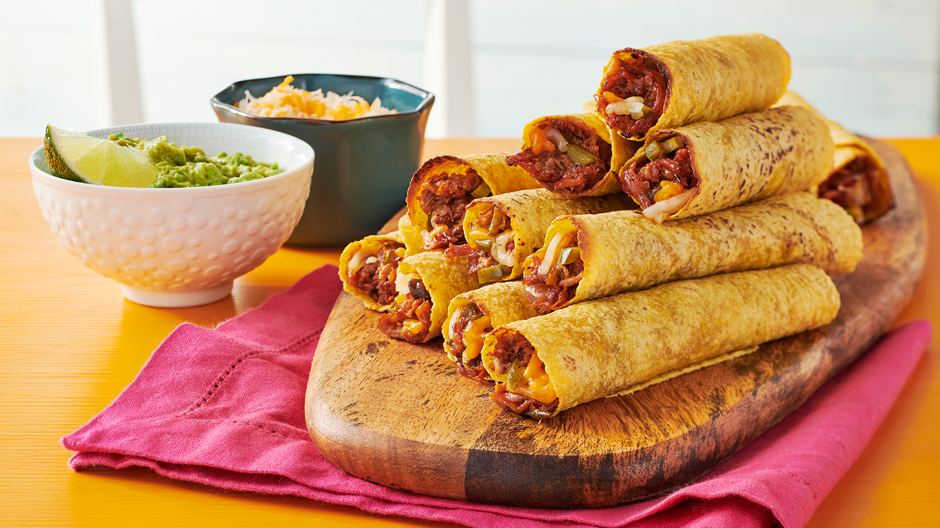 Air Fryer Pulled Pork Taquitos