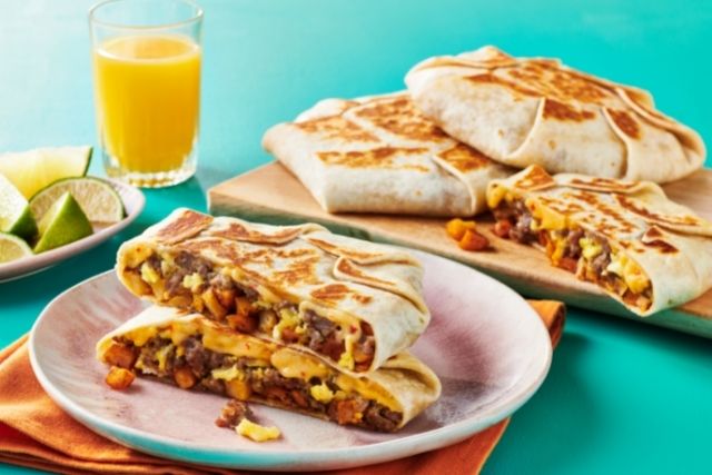 Breakfast Crunch Wrap