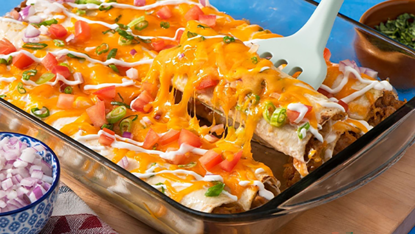 Mañana Sausage Enchiladas