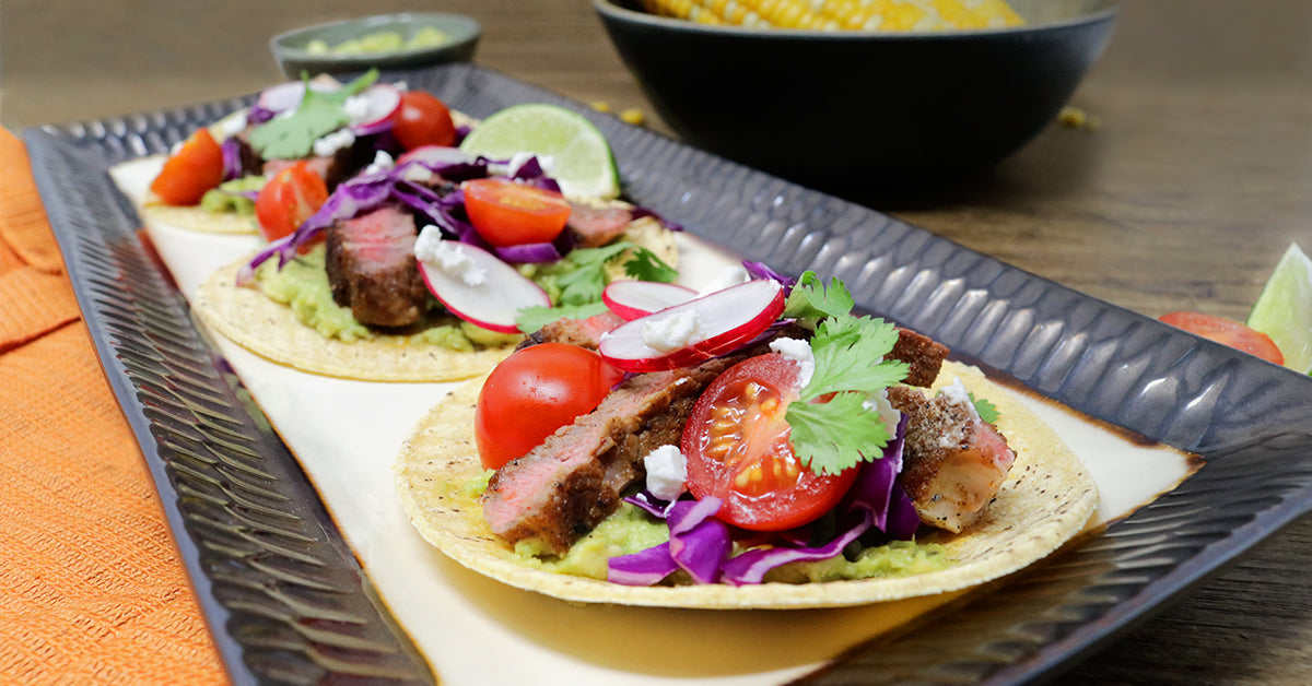 Flank Steak Tostadas
