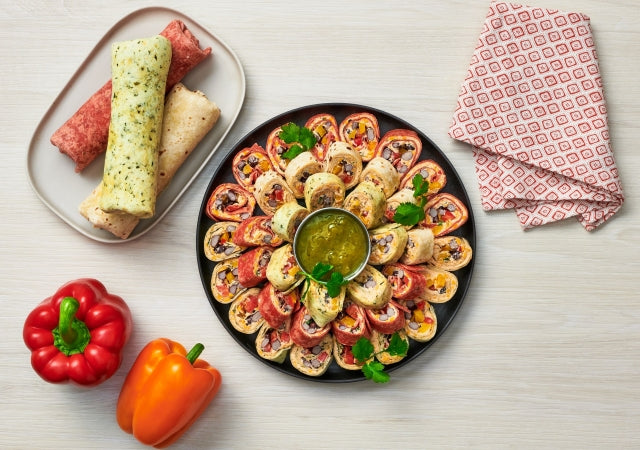 Mexican Tortillas Spirals
