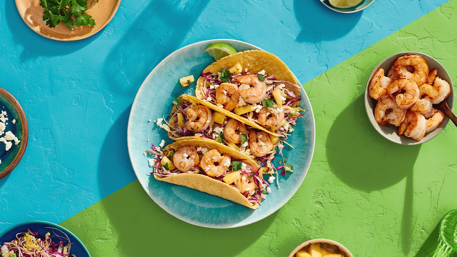 Pineapple Shrimp Tacos