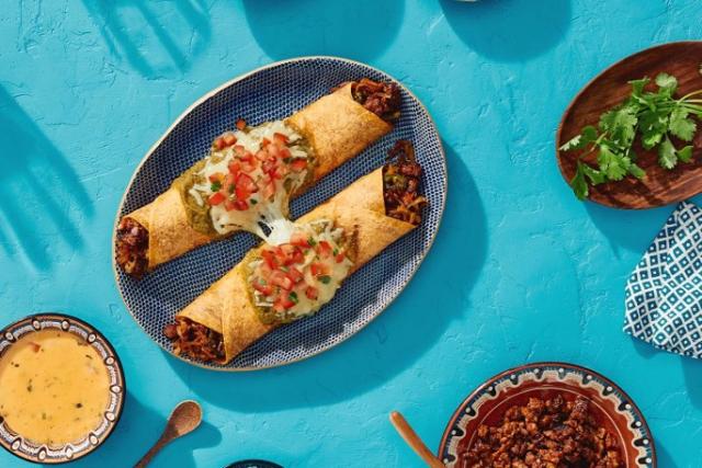 Spicy Chorizo Sausage Enchiladas