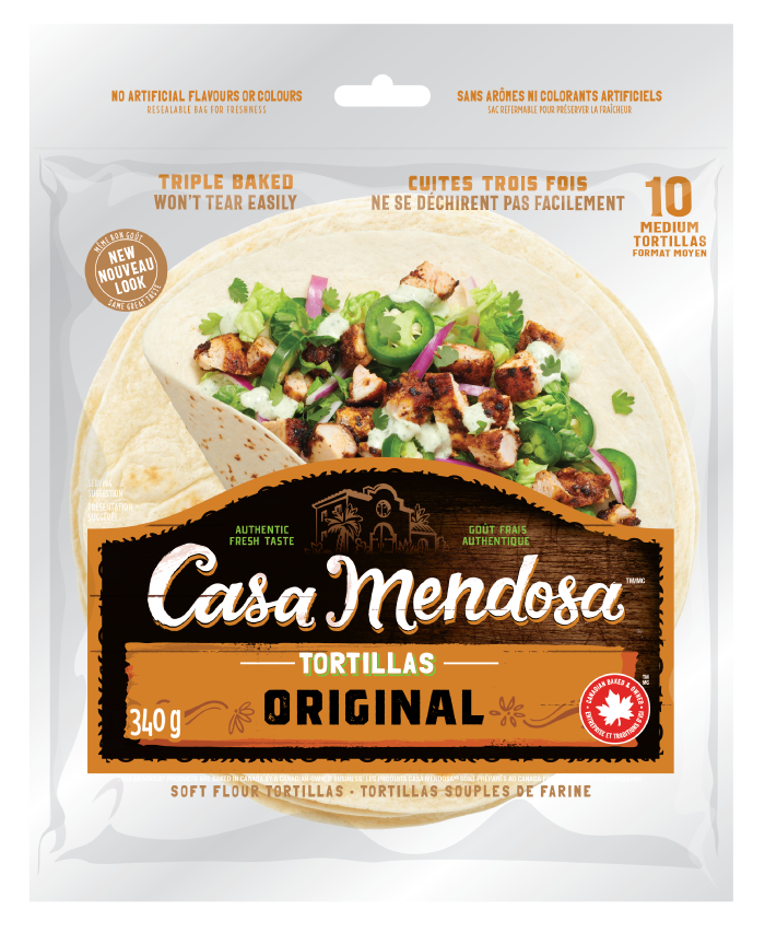Original 10 tortillas moyennes