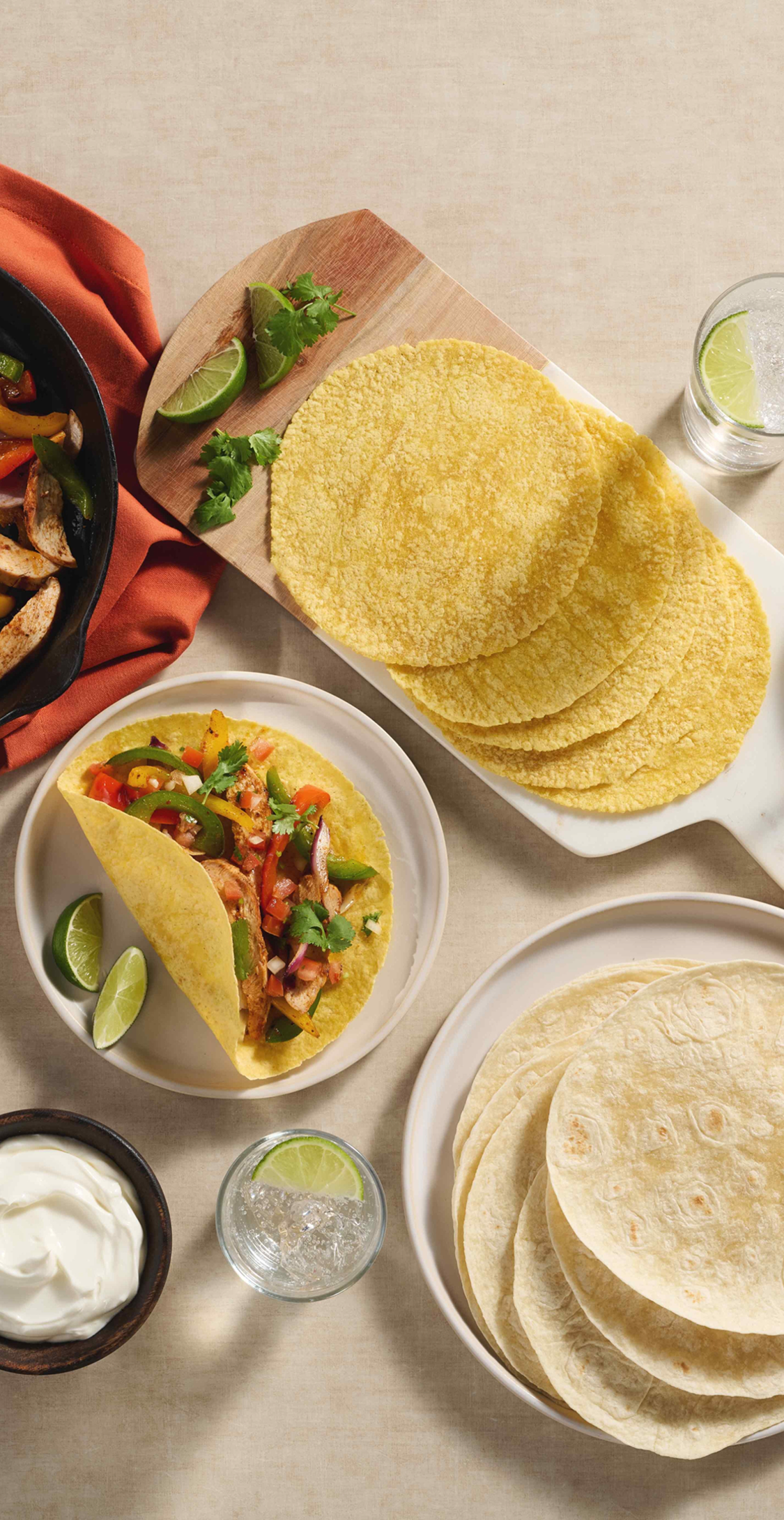 Tortilla with salad 3